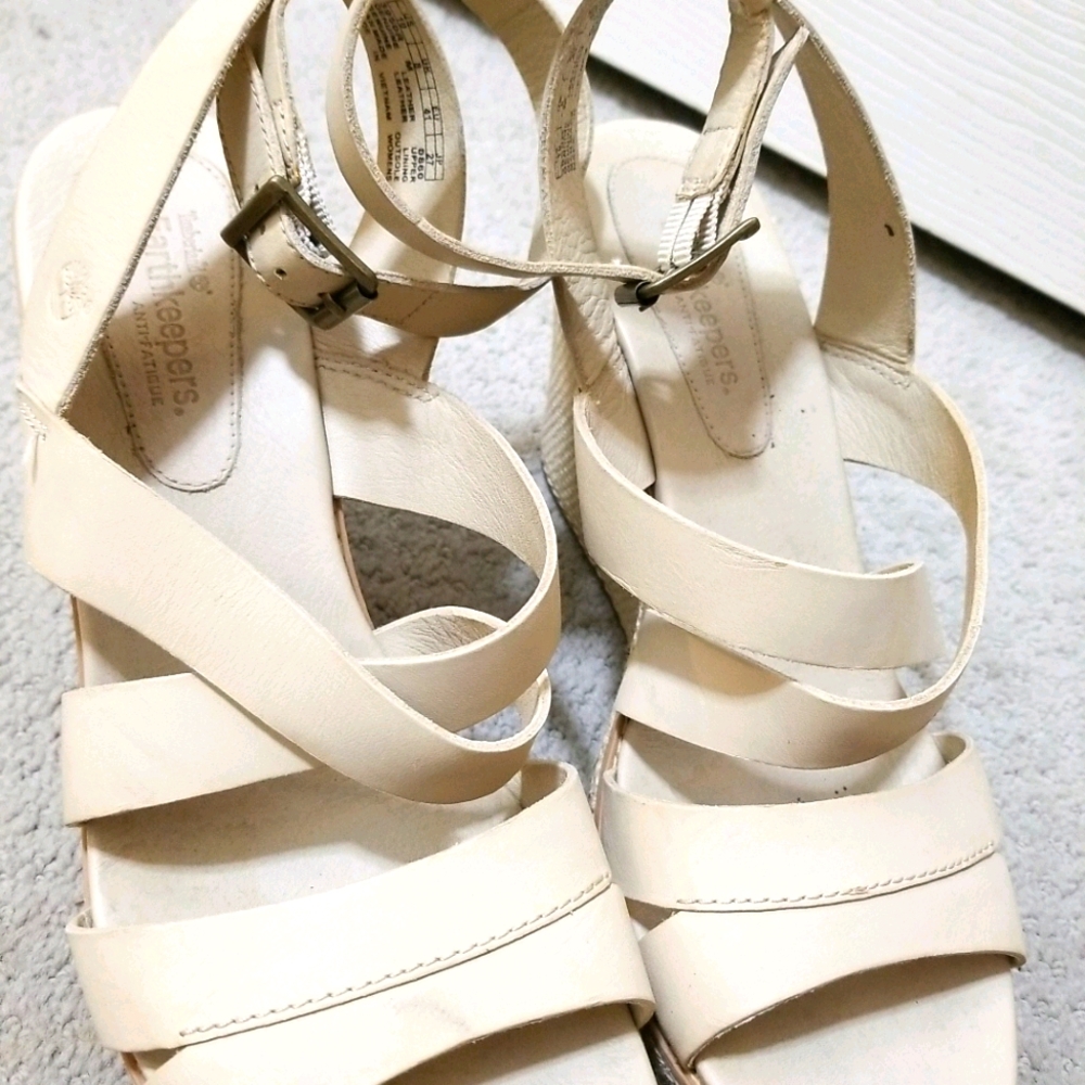 Timberland earth keepers wedge sandal Size 10